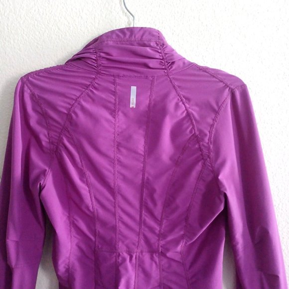 ZELLA Workout Purple Jacket zip up,sz.XS - Picture 7 of 8